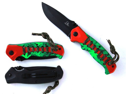 Falcon 8 1/4" Spring Assisted Knife KS8609RD